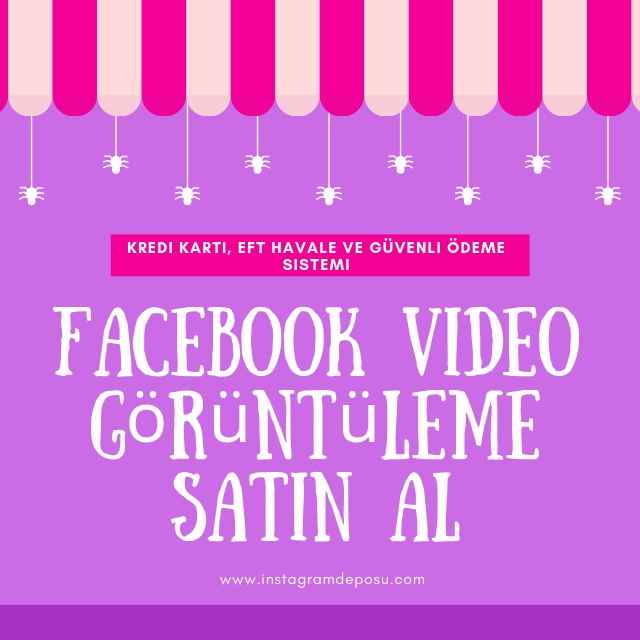 Facebook Video Görüntüleme Satın Al